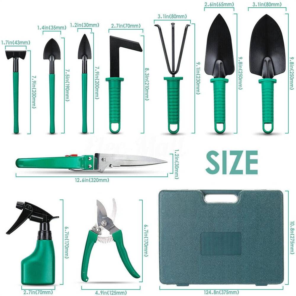 Ensemble d'outils de jardinage(Vert) DtopbuyAge - Image 3