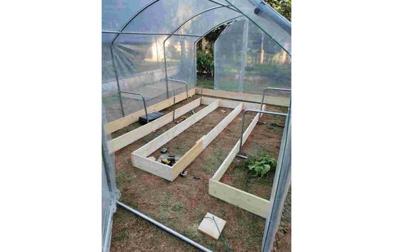 Serre tunnel de jardin - 18m² - 3 x 6 m - pieds droits - haute résistance à petit prix - LES SERRES TONNEAU - Image 5