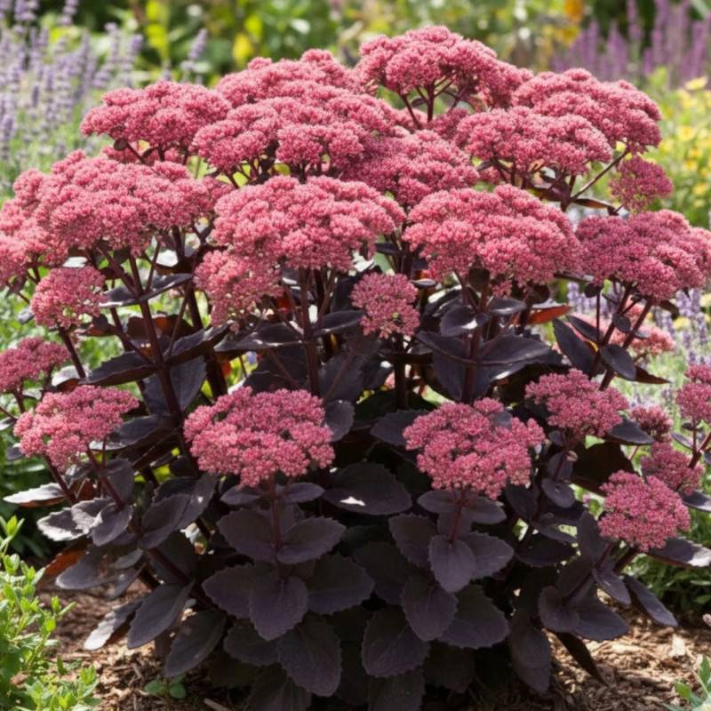 Orpin Chocolate Cherry, Sedum à fleurs Rose/ - feuillage Caduc - Godet - 5/20 cm - Imagen 1