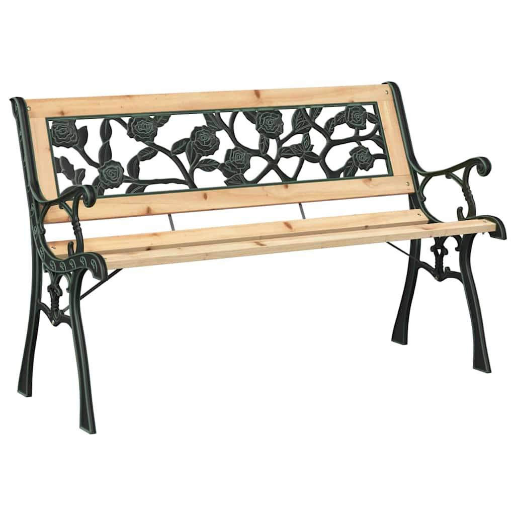 PANGIVO - Banc de jardin bois marron 116 x 54 x 73 cm - PANGIVO - Image 2