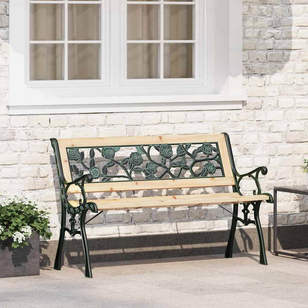 PANGIVO - Banc de jardin bois marron 116 x 54 x 73 cm - PANGIVO - Image 1