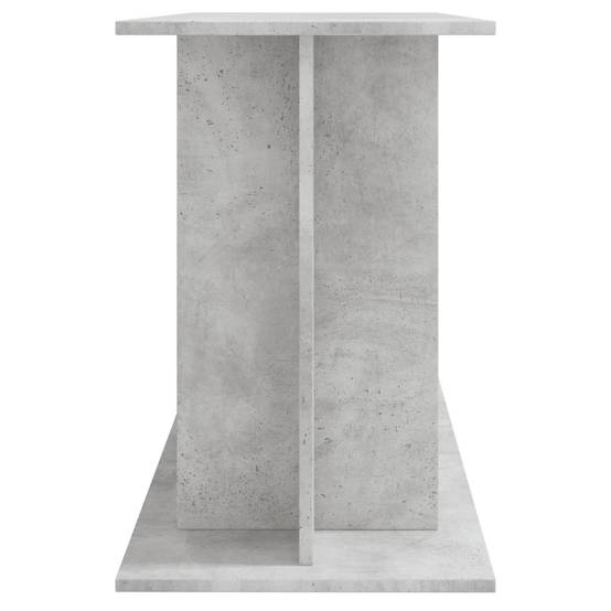 Meuble pour Aquarium Bois d'Ingénierie pour Salon avec Rangement 120x40x60 cm Gris - ComfortXL Outdoor Living - Image 5