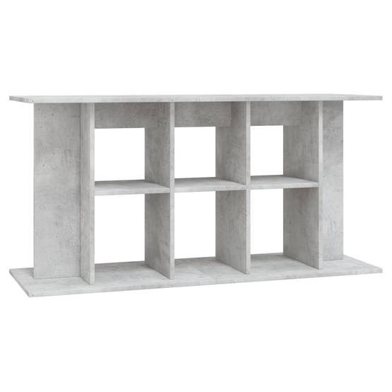Meuble pour Aquarium Bois d'Ingénierie pour Salon avec Rangement 120x40x60 cm Gris - ComfortXL Outdoor Living - Image 2