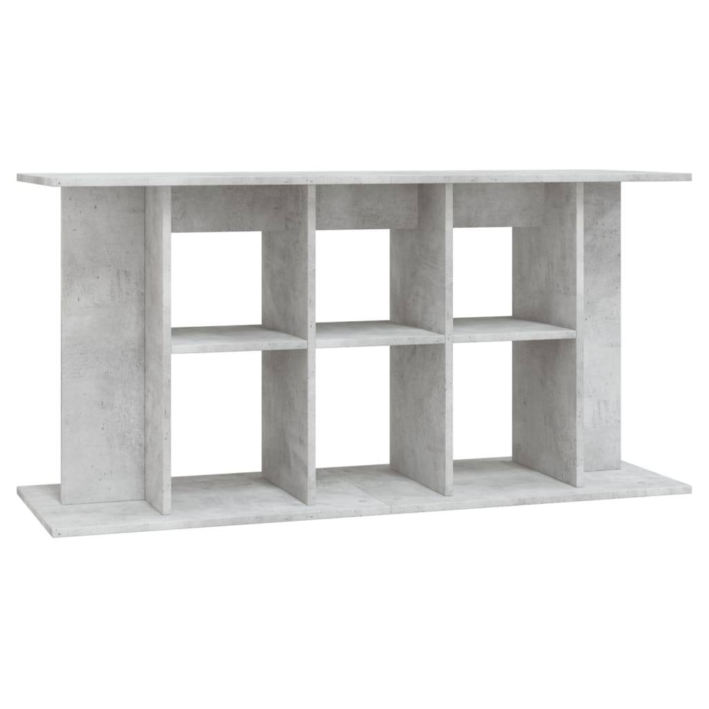 Meuble pour Aquarium Bois d'Ingénierie pour Salon avec Rangement 120x40x60 cm Gris - ComfortXL Outdoor Living - Image 2