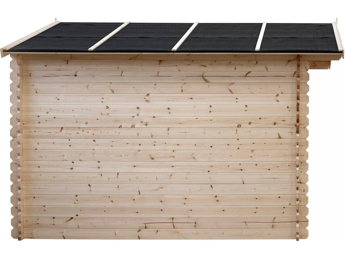 Abri De Jardin En Bois 14m² "oz" - 388 X 298 X 225 Cm - 28 Mm -habitat Et Jardin - Image 4