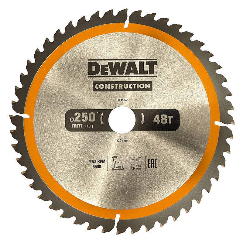 Dewalt - Lame de scie circulaire portative DEWALT Carbure Construction - taille  - DEWALT ACCESSOIRES - Imagen 1