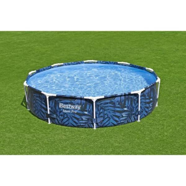 Bestway - Piscine hors sol tubulaire BESTWAY - Steel Pro™ - 305 x 66 cm - Ronde - Image 2