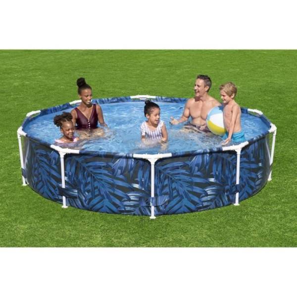 Bestway - Piscine hors sol tubulaire BESTWAY - Steel Pro™ - 305 x 66 cm - Ronde - Image 3