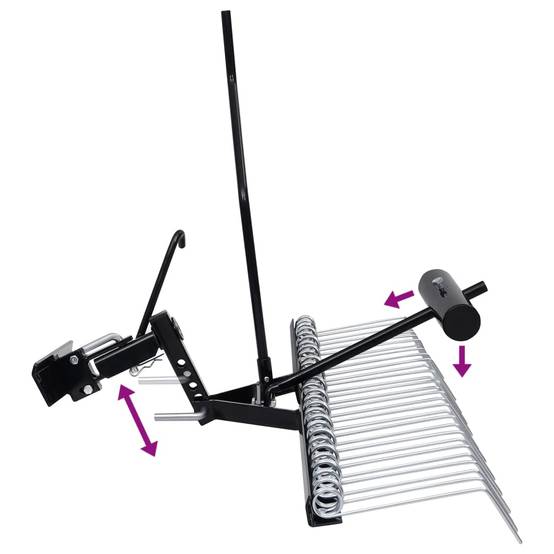 Vidaxl - Scarificateur pour tondeuse autoportée 109 cm vidaXL 154454 - Image 6