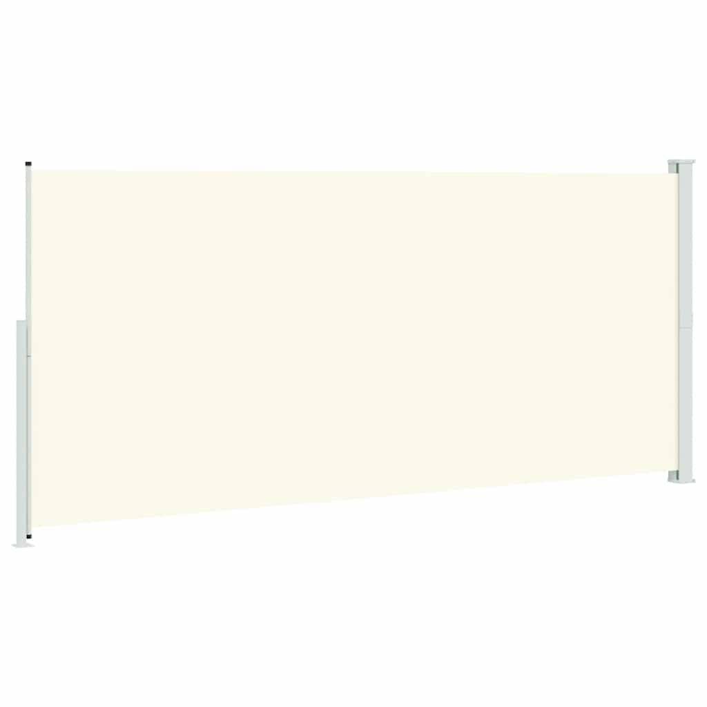 Store latéral rétractable polyester crème 220 x 500 cm - PANGIVO - Image 6