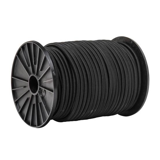 Rouleau Tendeur Élastique Ø6 Mm X 20 M – Caoutchouc Polypropylène, Fixation Bâches, Housses, Toiles – WERKA PRO