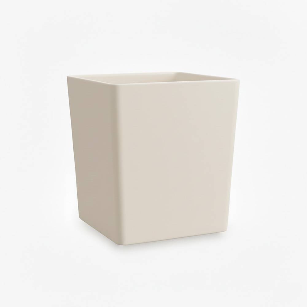 Pot de fleurs carré cubio h 50 cm-plast'up rotomoulage - Image 1