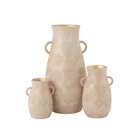 Vase en Terre Cuite "Amphore" 30cm Rose - Image 2