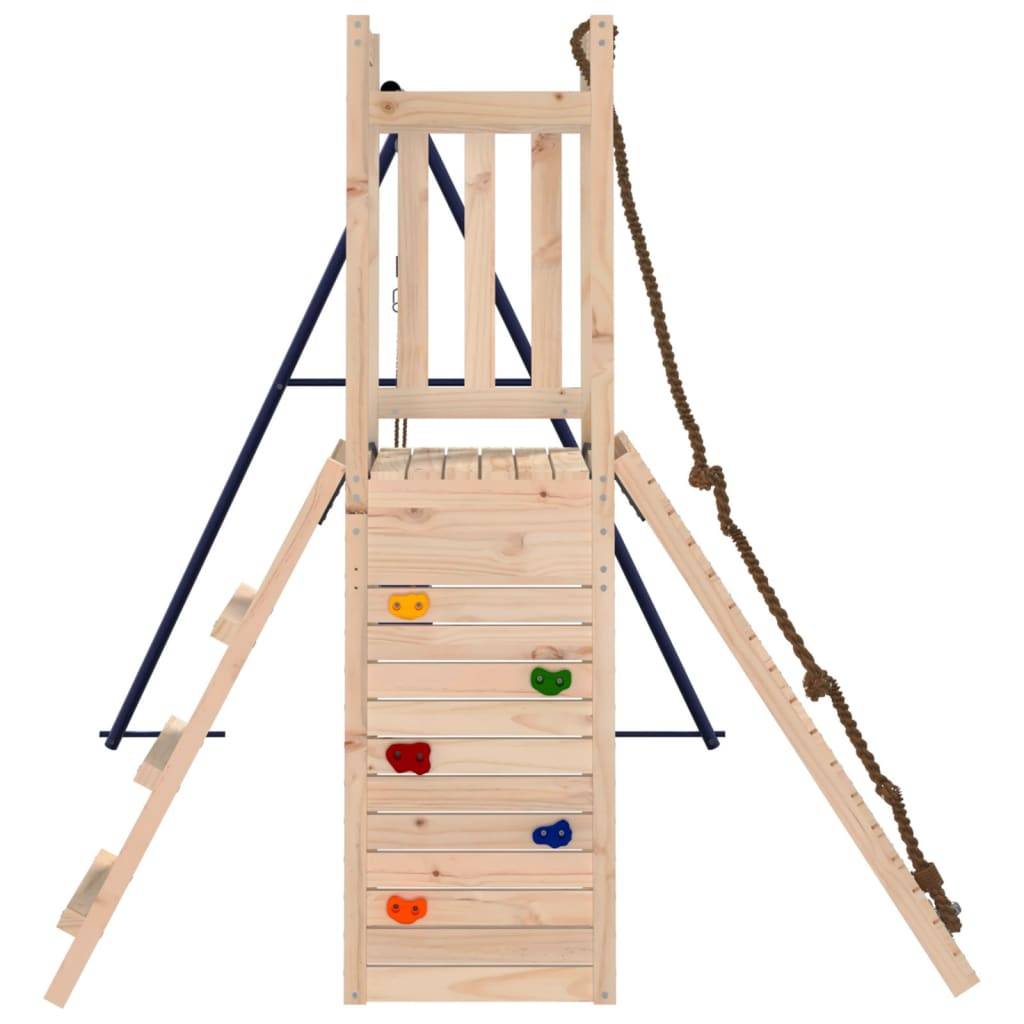Helloshop26 - Aire de jeux d'extérieur escalade portiques robuste jeux jardin 232 x 184 x 169 cm bois de pin massif - Imagen 3