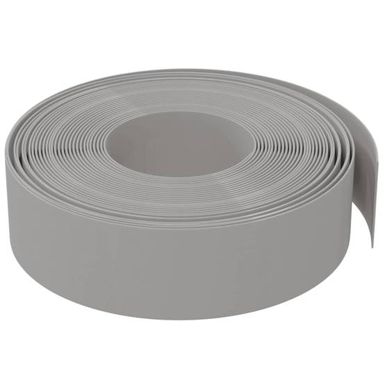 Bordure paysage polyéthylène aménagement extérieur démarcation 10mx15cm gris - ComfortXL Outdoor Living - Image 5