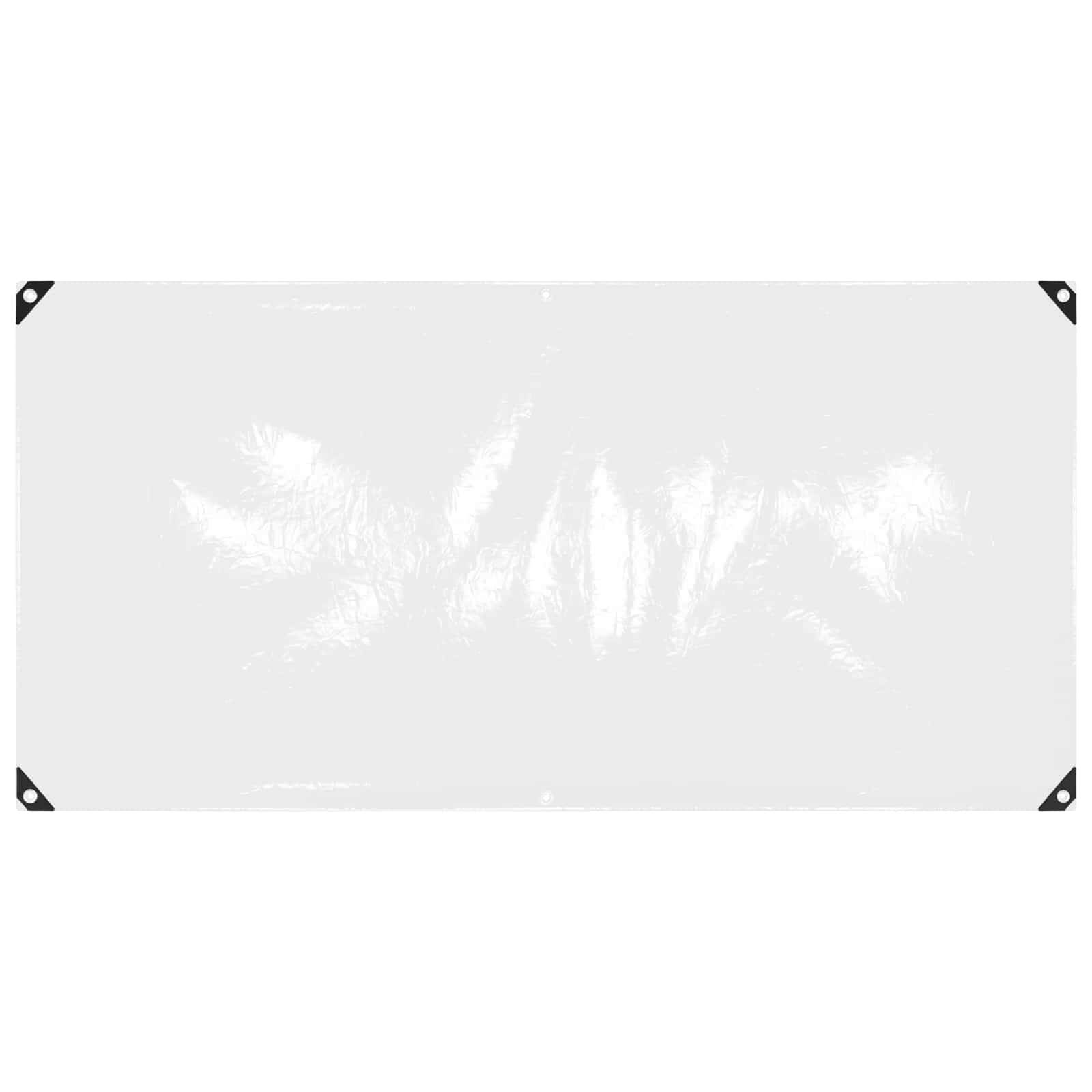 ComfortXL - Petite bâche protection PVC chantier extérieur anti-pluie 1x2m transparent - ComfortXL Outdoor Living - Image 2