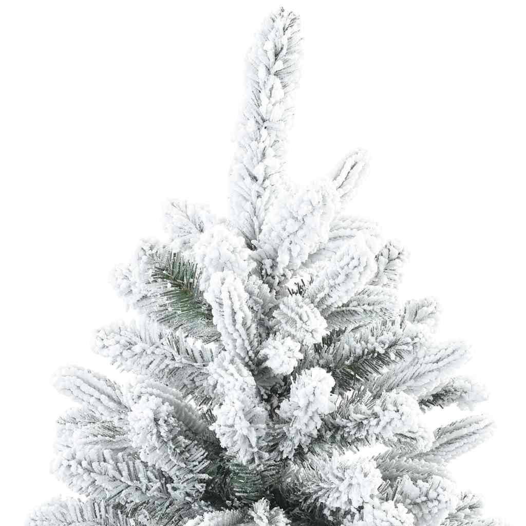 Sapin de Noël | Arbre de Noël artificiel à branches pliantes, duveteux de neige Maison Chic - Image 4