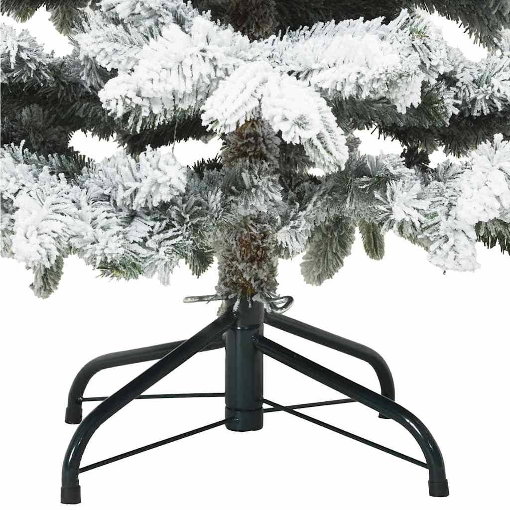 Sapin de Noël | Arbre de Noël artificiel à branches pliantes, duveteux de neige Maison Chic - Image 6