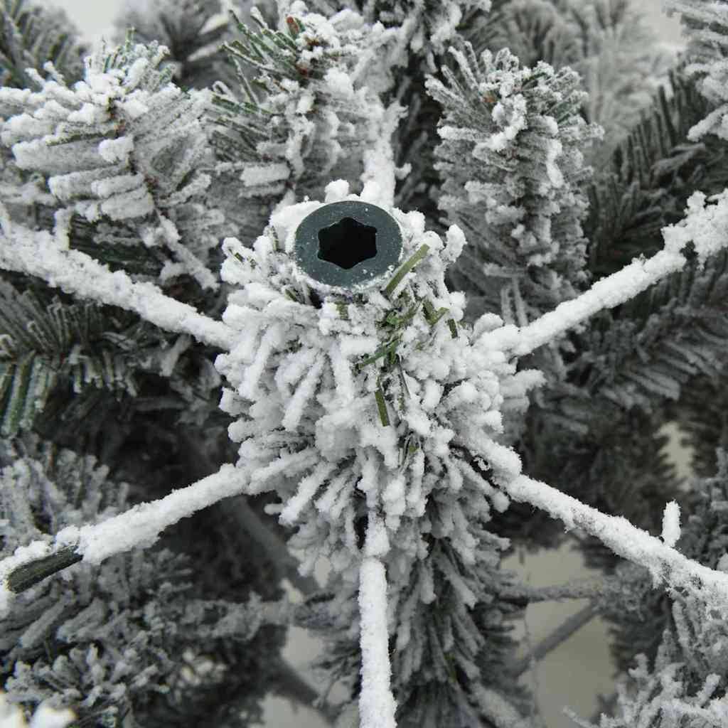 Sapin de Noël | Arbre de Noël artificiel à branches pliantes, duveteux de neige Maison Chic - Image 7