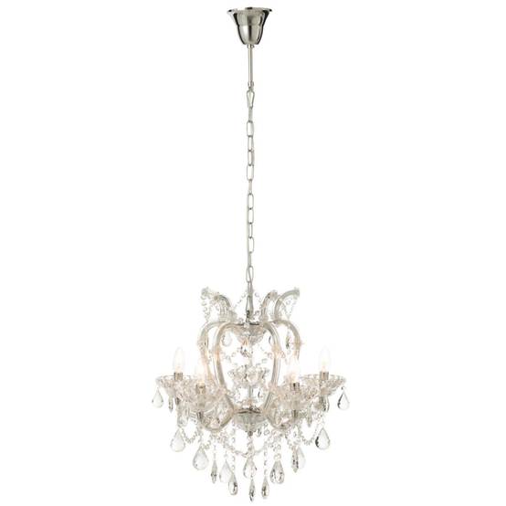 J-Line - Lustre en Verre "Antique" 57cm Transparent - Image 2