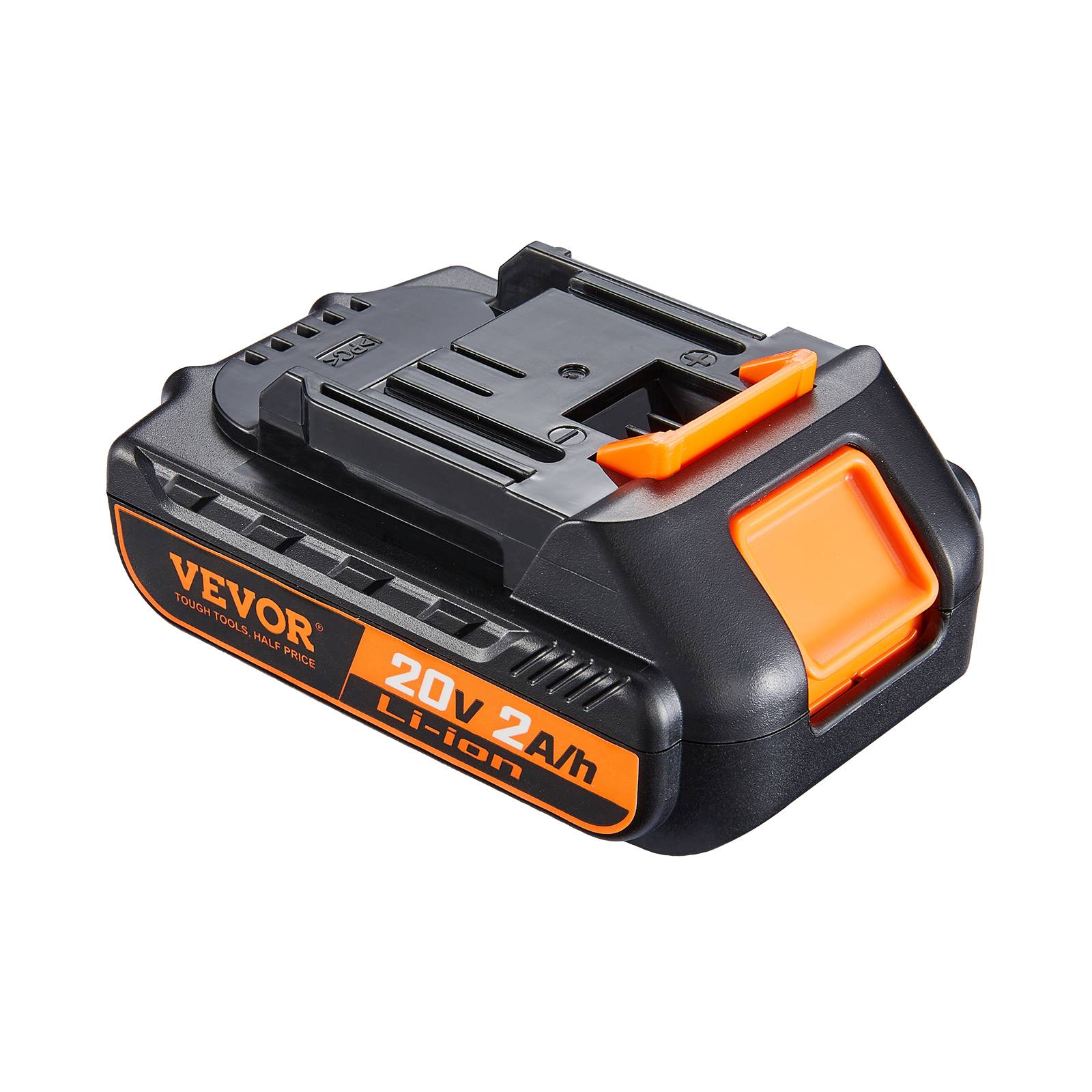 VEVOR Batterie outil sans fil lithium-ion 20 V 2,0 Ah, haute capacité. Compatible. - Image 3