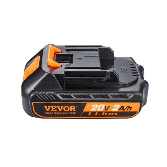 VEVOR Batterie outil sans fil lithium-ion 20 V 2,0 Ah, haute capacité. Compatible. - Image 8