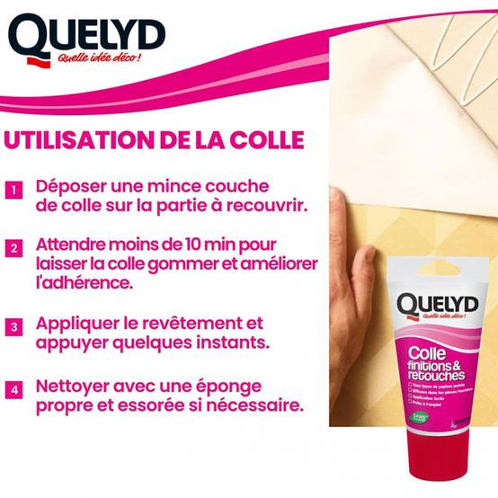 Quelyd - QUELYD COLLE FINIT & RETOUCHE 100G - Image 4