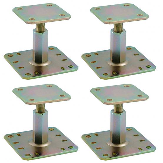 Lot de 4 Pieds de poteau réglables APRN100/150 SIMPSON - Image 1