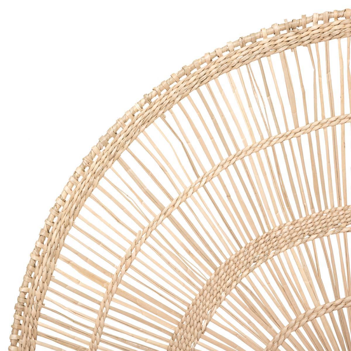 Atmosphera - Déco murale "Arc" roseau 60x35cm - Atmosphera Créateur d'intérieur - Image 3