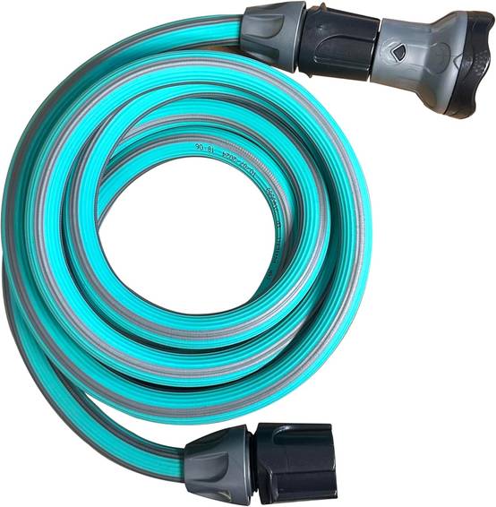 Jardibric - Jardibric - Tuyaux d'arrosage extensible Magic Soft Smart de 1/2" (12,5 mm.) extension 22,5 m. avec 1 lance de 6 jets - Image 2
