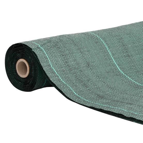 Toile de Paillage Polypropylène pour Jardin Potager Bloque Mauvaises Herbes 1x100 m Vert - ComfortXL Outdoor Living - Image 2