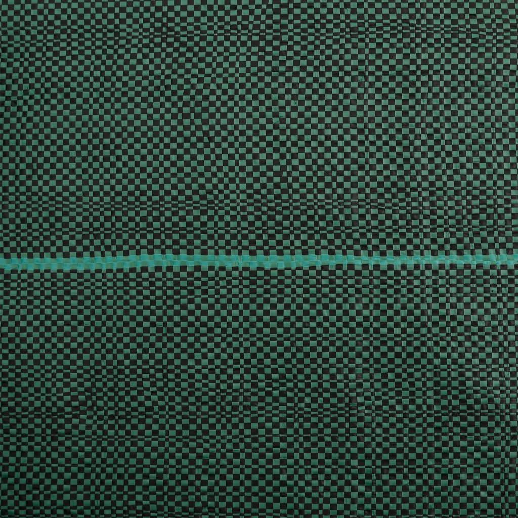 Toile de Paillage Polypropylène pour Jardin Potager Bloque Mauvaises Herbes 1x100 m Vert - ComfortXL Outdoor Living - Image 7