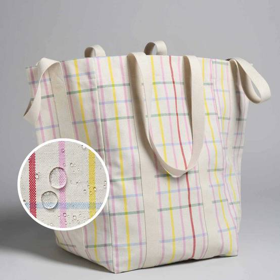 Vivaraise - Maxi sac en coton bio Poppins 48 x 33 x 33 cm - Image 4