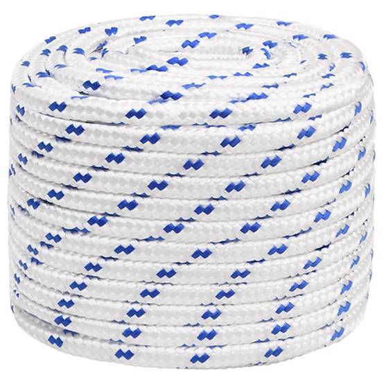 Corde de bateau Blanc 16 mm 100 m Polypropylène Maison Chic - Image 1