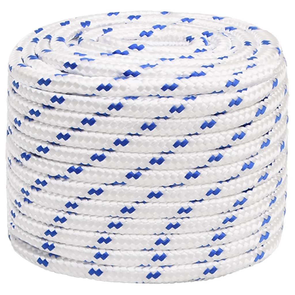 Corde de bateau Blanc 16 mm 100 m Polypropylène Maison Chic - Image 1