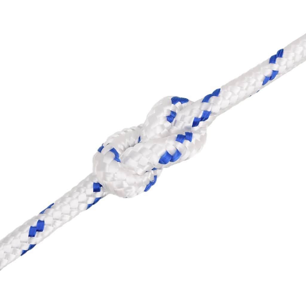 Corde de bateau Blanc 16 mm 100 m Polypropylène Maison Chic - Image 5