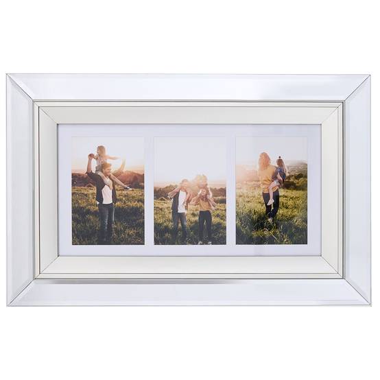 Beliani - Cadre photo Verre Argenté MAKENI - 50x5x32- Beliani - Image 2