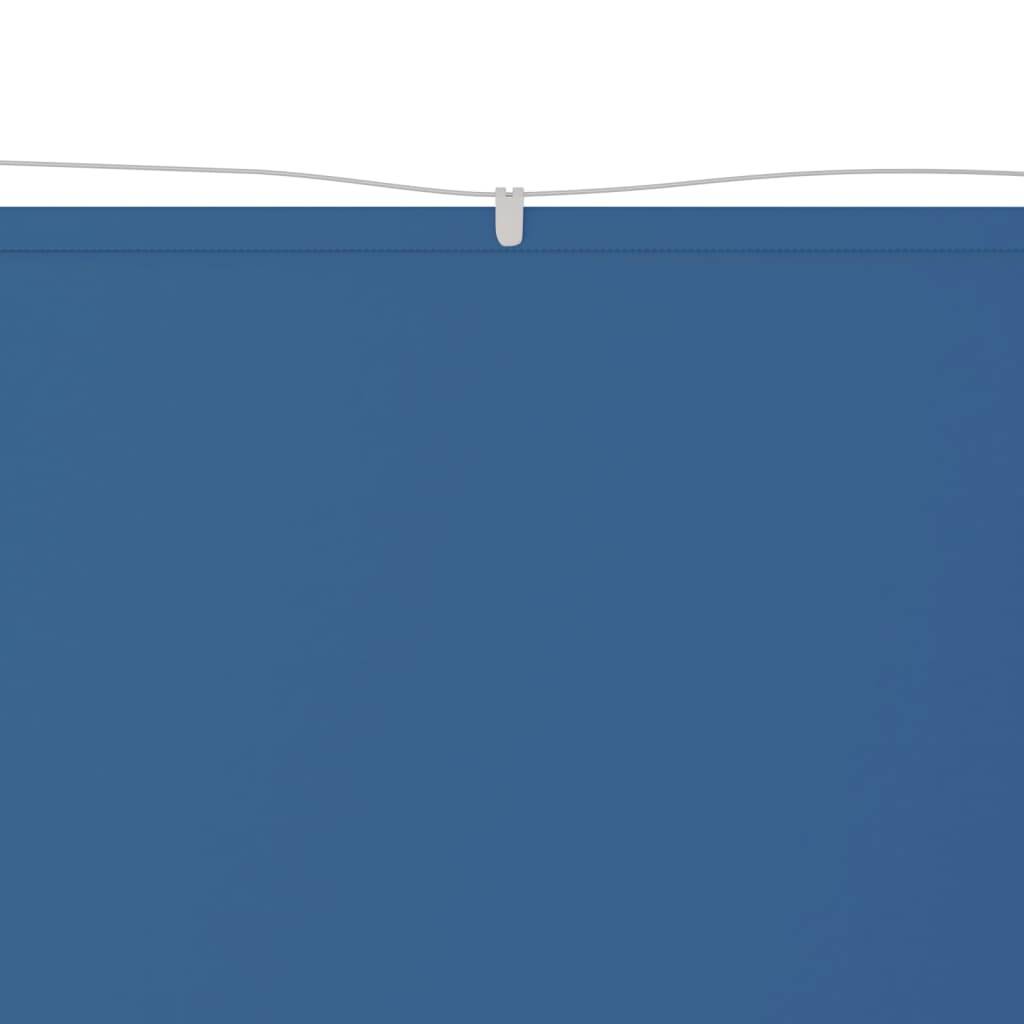 Helloshop26 - Auvent vertical bleu 140x420 cm tissu oxford