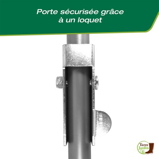 Enclos poulailler - 12M² - Volière extérieure - Parc grillagé - TERRE JARDIN - Image 5