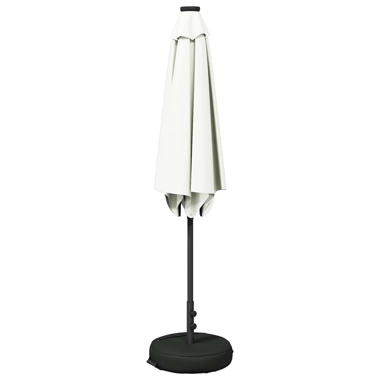 Parasol de jardin polyester crème 296 x 296 x 235 cm - PANGIVO - Image 3