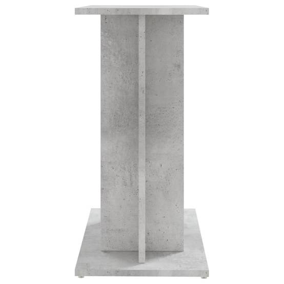 Meuble Aquarium Bois d'Ingénierie Support de Rangement 60x30x60cm Gris Béton - ComfortXL Outdoor Living - Image 5