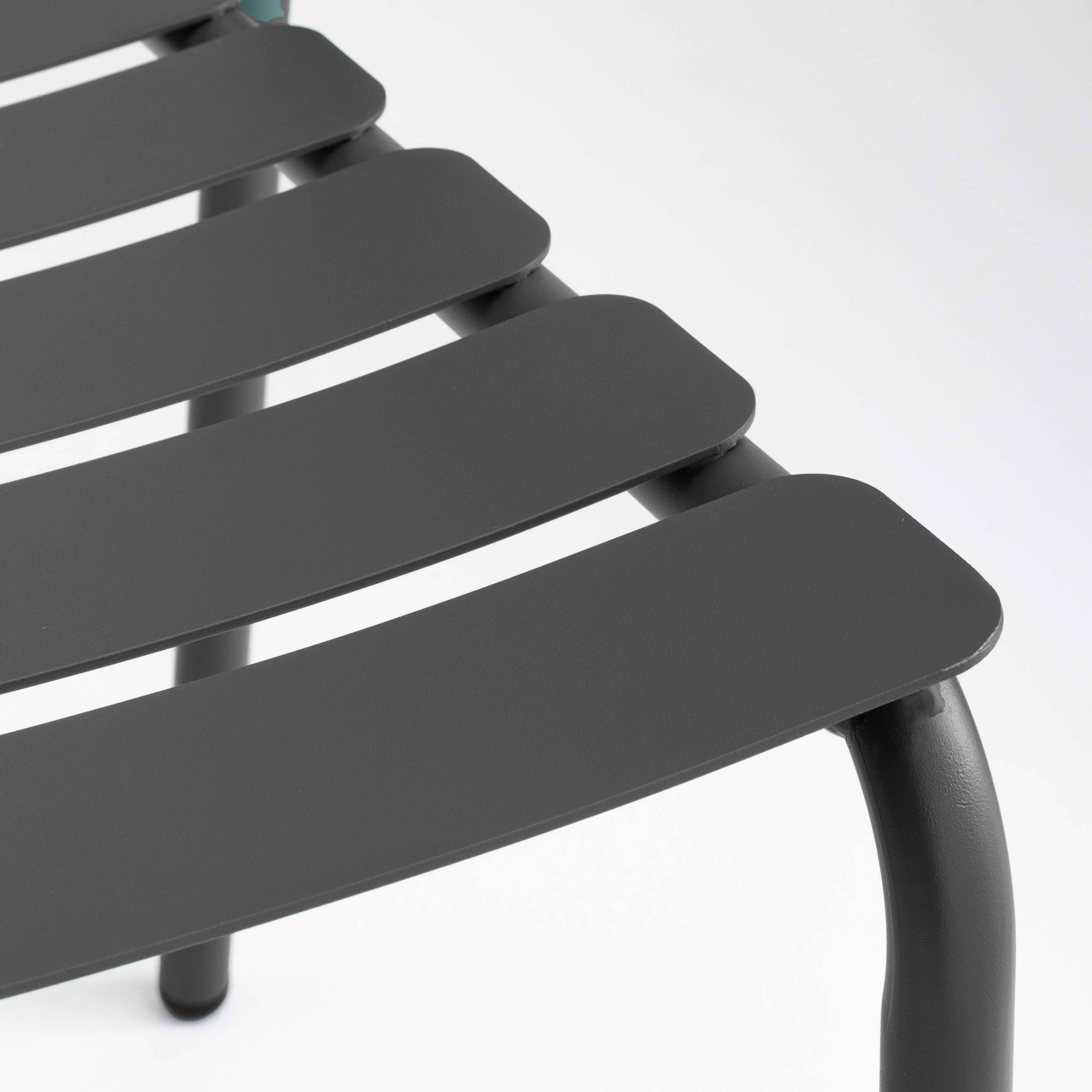 Oviala - Chaise haute de terrasse noire Almada - Oviala - Image 5