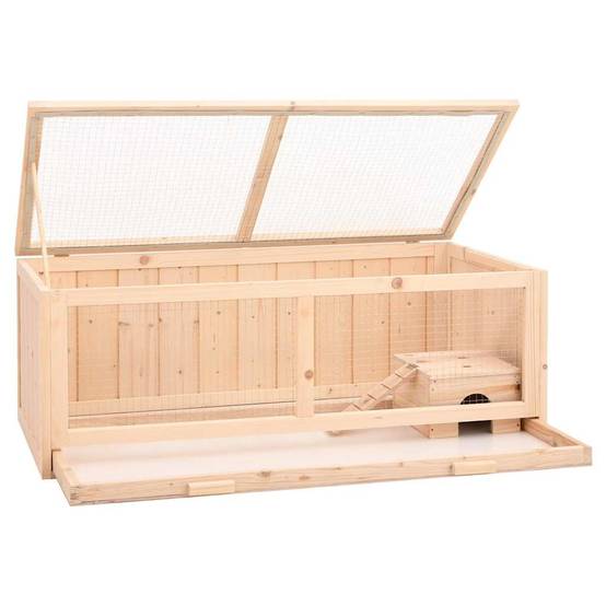 Vidaxl - Cage à hamster 104x52x38 cm bois massif de sapin vidaXL 172383 - Image 8
