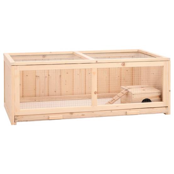 Vidaxl - Cage à hamster 104x52x38 cm bois massif de sapin vidaXL 172383 - Image 1
