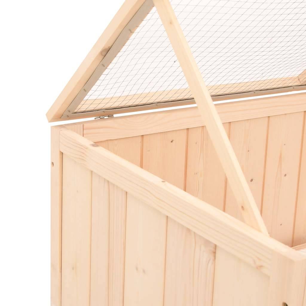 Vidaxl - Cage à hamster 104x52x38 cm bois massif de sapin vidaXL 172383 - Image 5