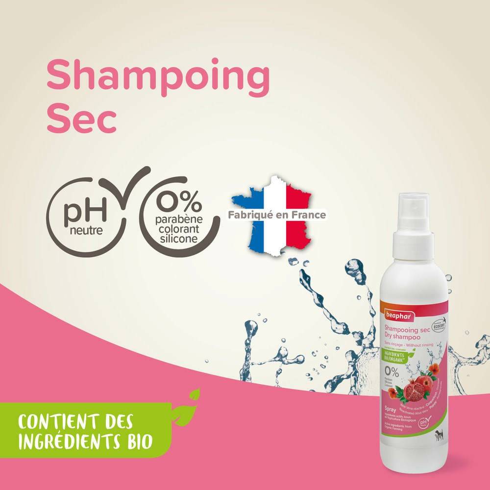Shampooing sec Premium Beaphar pour chat : 200 ml BEAPHAR - Image 4
