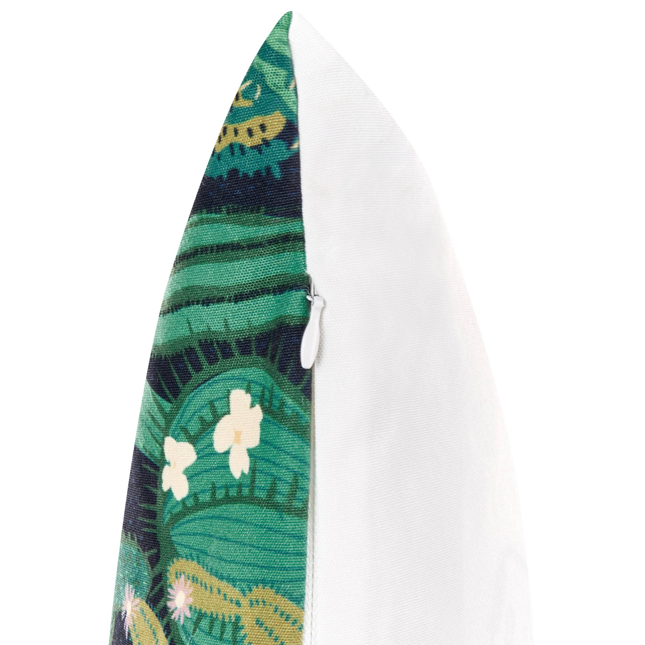 Beliani - Coussin d'extérieur Polyester Vert BUSSANA - Beliani - Imagen 4