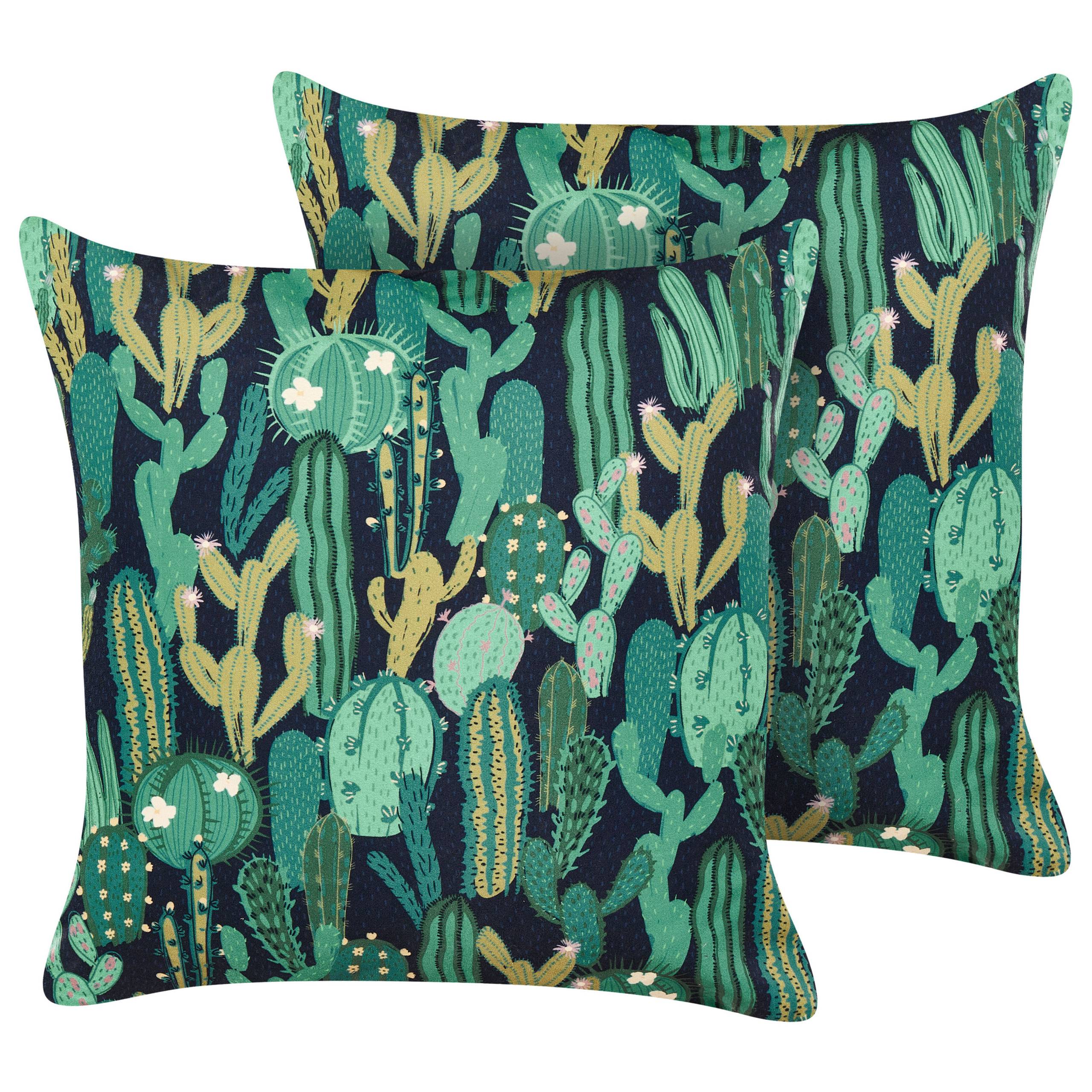 Beliani - Coussin d'extérieur Polyester Vert BUSSANA - Beliani - Imagen 1
