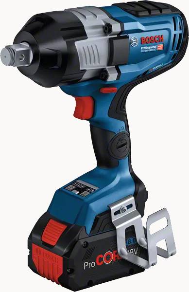 Bosch Professional - Boulonneuse à choc 18V GDS 18V-1600 HC + 2 batteries 8Ah + chargeur en coffret L-BOXX - BOSCH - 06019M1002 - Imagen 2