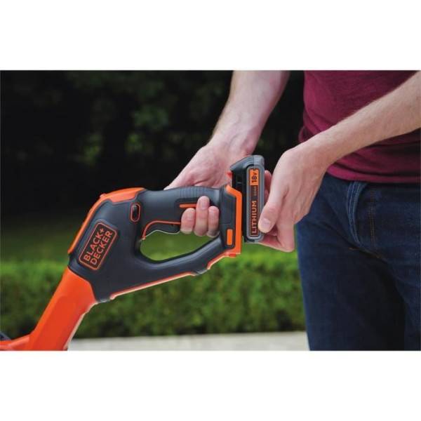 Coupe-Bordures Electrique Sans Fil 18V STC1820EPC-QW - BLACK+DECKER - 2 Vitesses Tete Pivotante 180° - Image 3